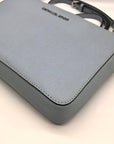 Michael Kors Jet Set Sky Blue East West Saffiano Leather Crossbody