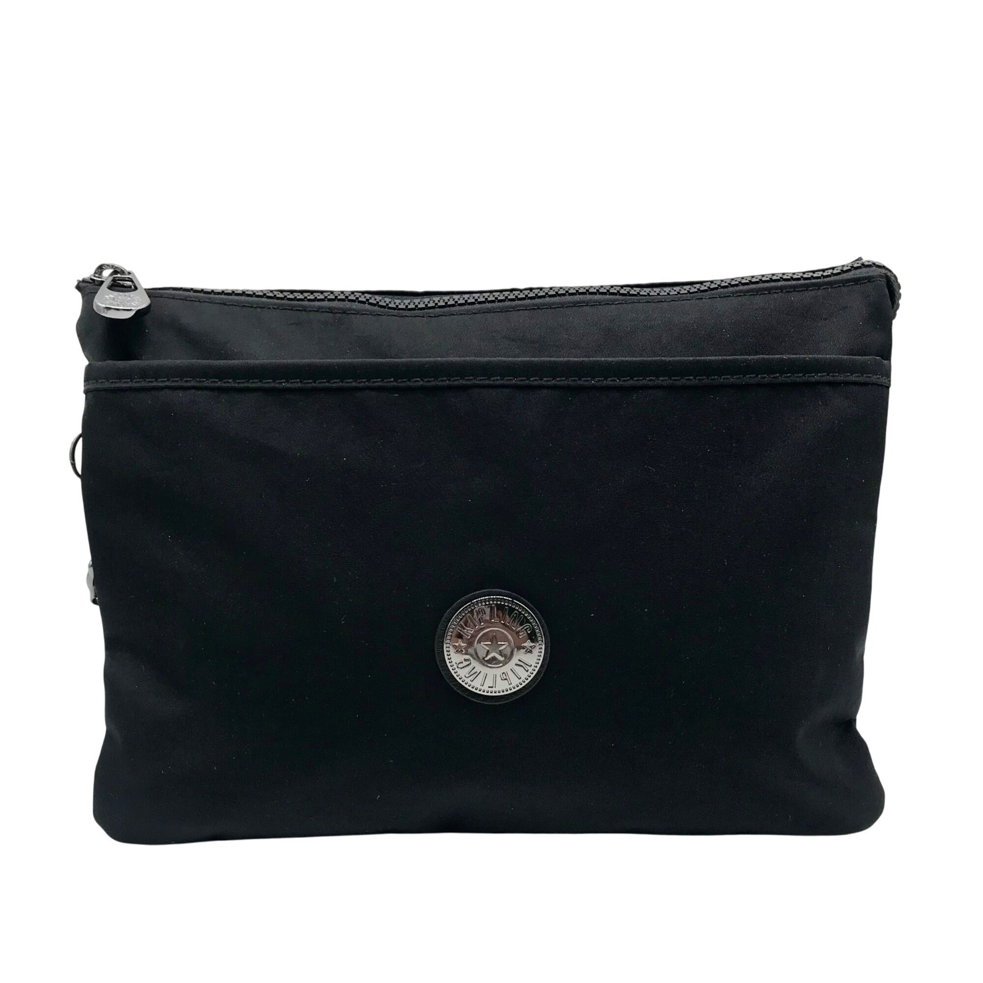 Kipling Riri Endless Black Nylon Crossbody Bag