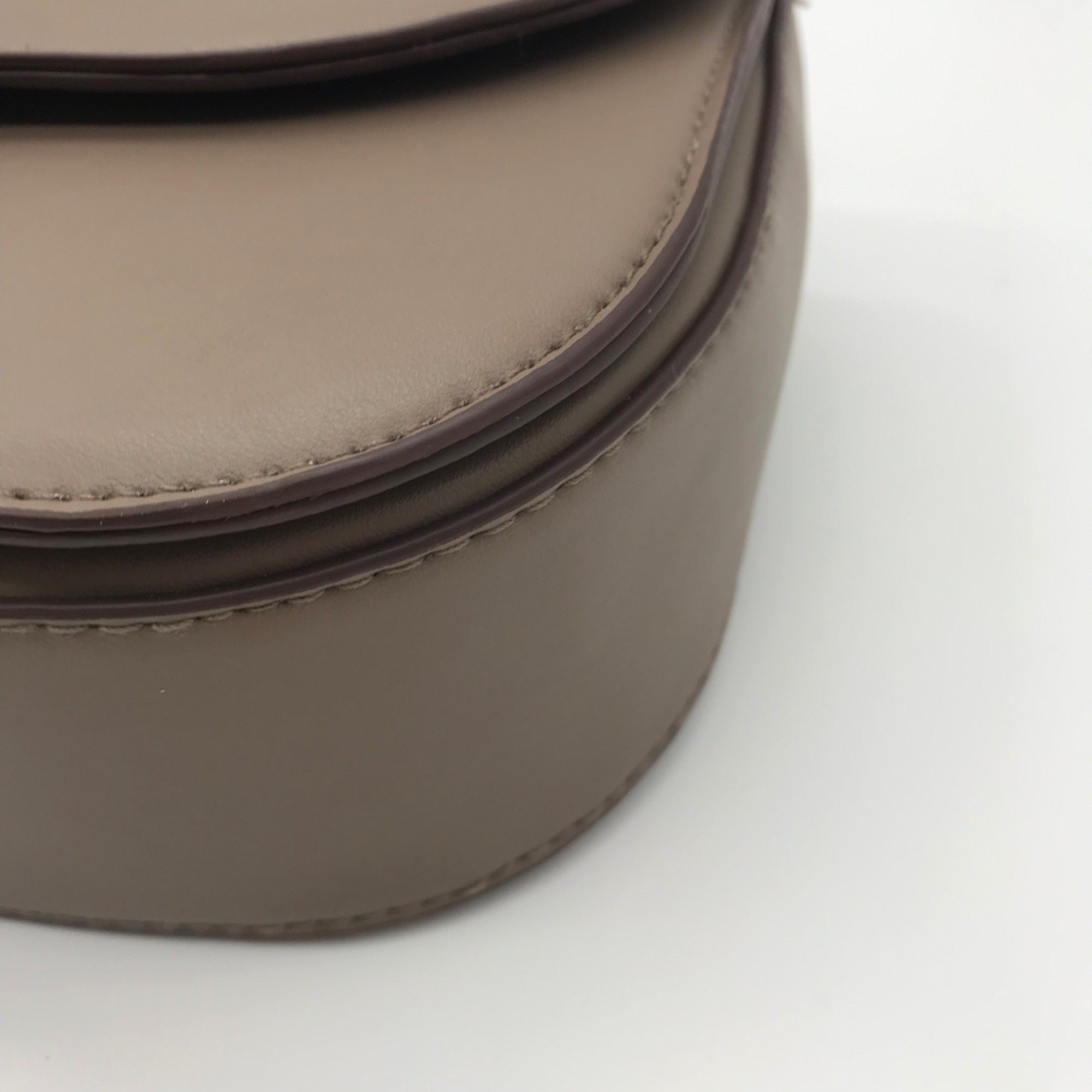 A New Day Soft Taupe Faux Leather Reversible Shoulder Bag