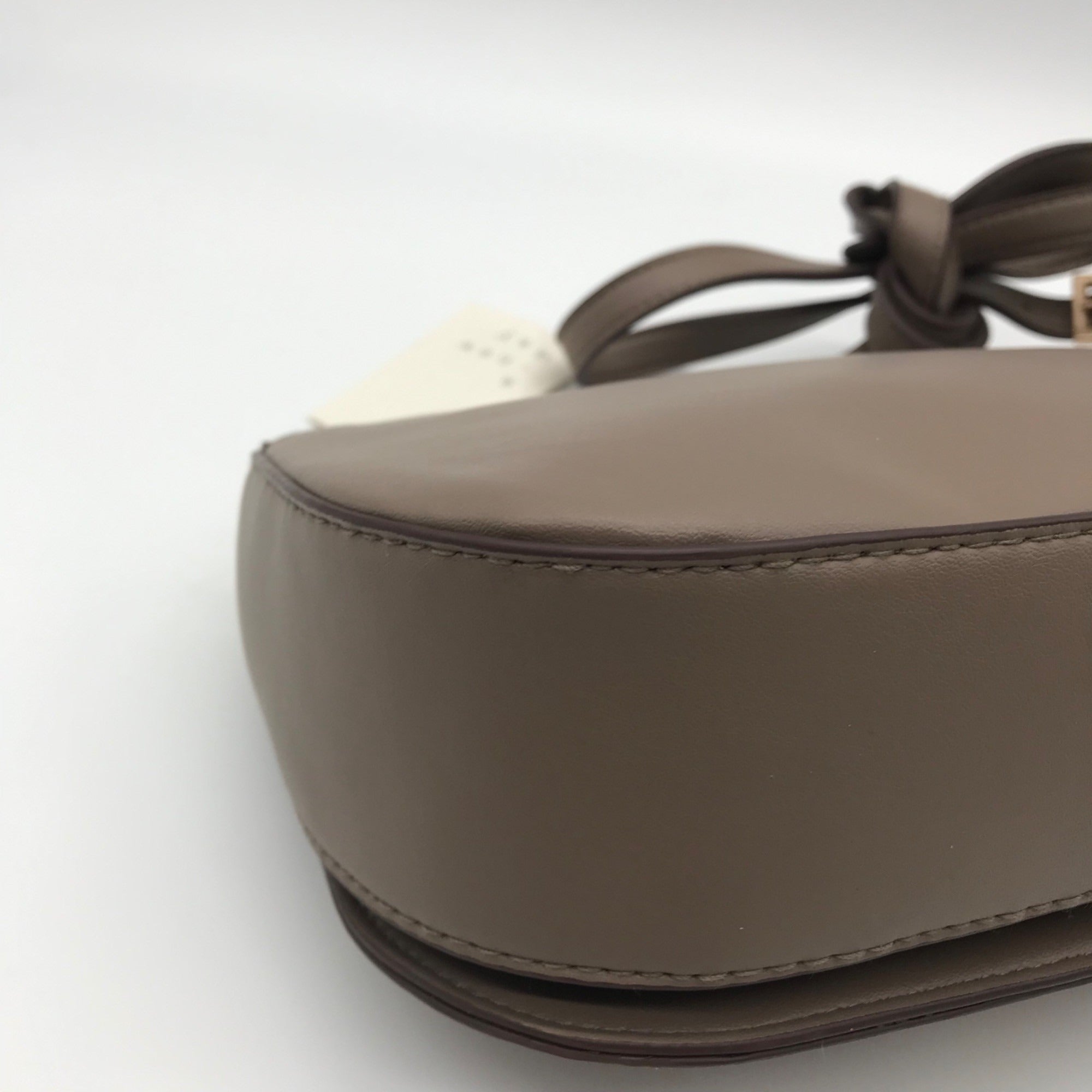 A New Day Soft Taupe Faux Leather Reversible Shoulder Bag