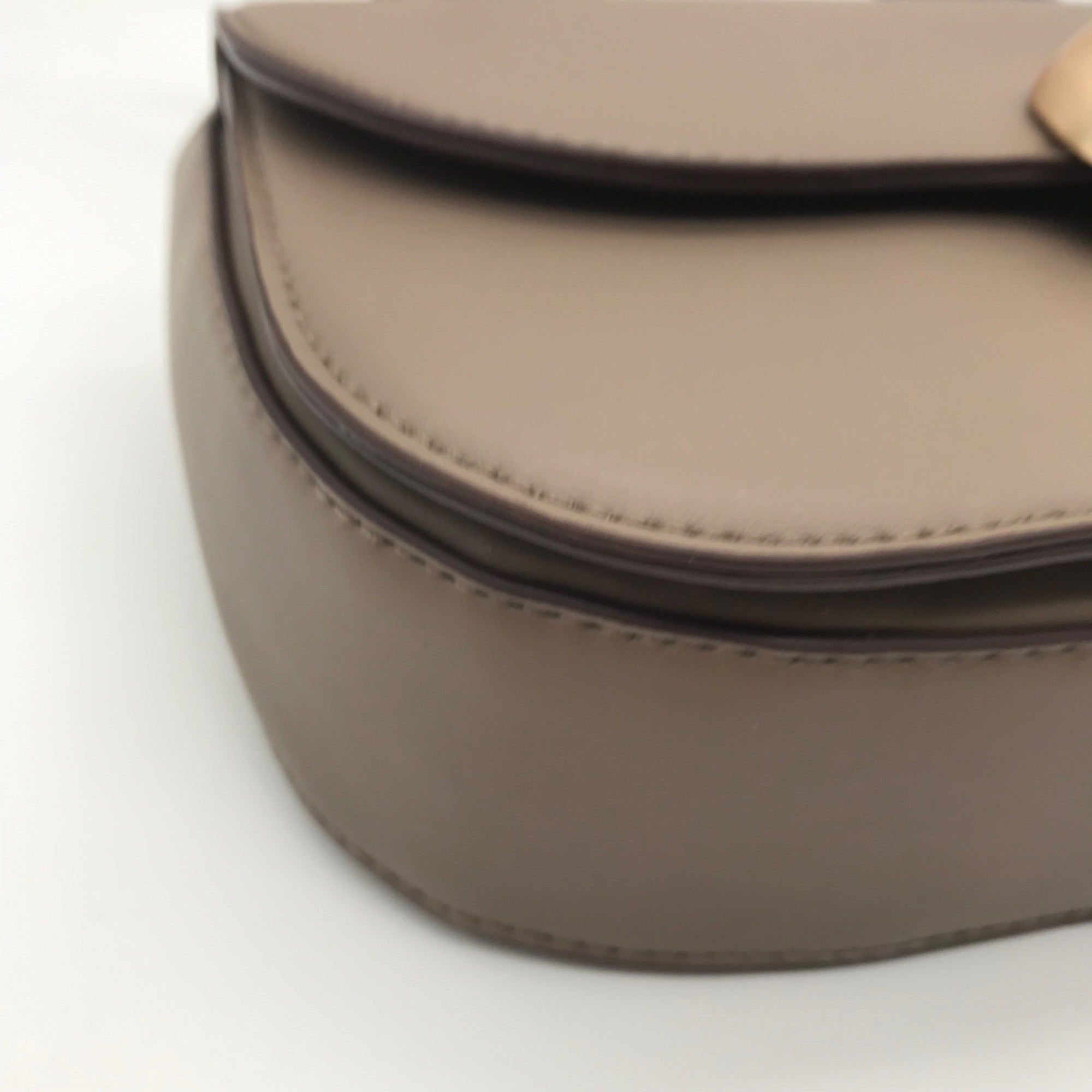 A New Day Soft Taupe Faux Leather Reversible Shoulder Bag