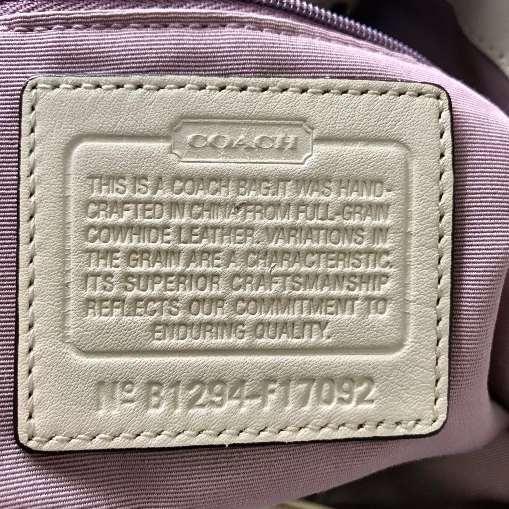 Coach Metallic Gold Leather Soho Lynn Hobo Bag F17092