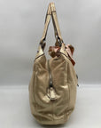 Coach Metallic Gold Leather Soho Lynn Hobo Bag F17092