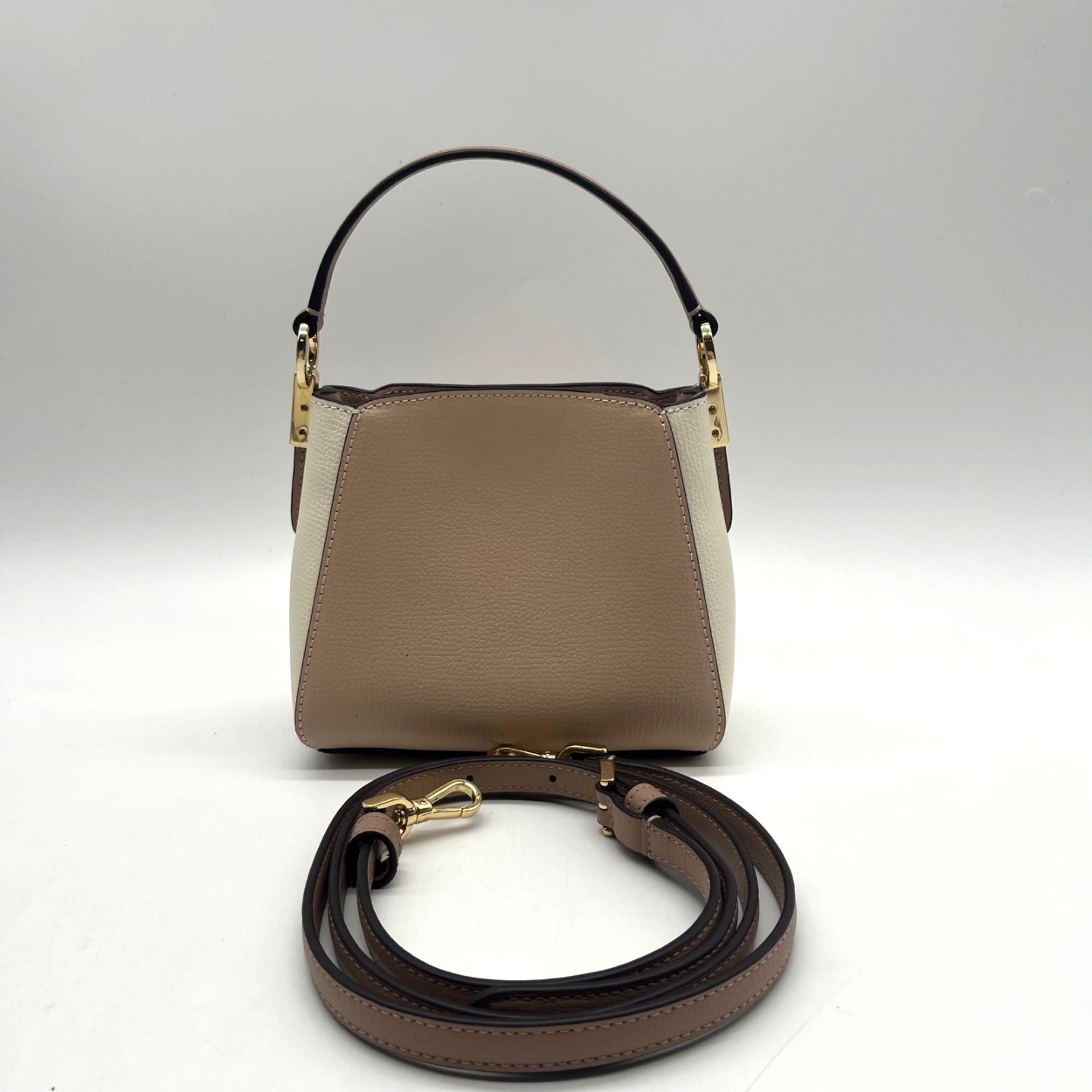 Kate Spade Pink Mini Pheobe Top Handle Leather Crossbody Satchel Bag