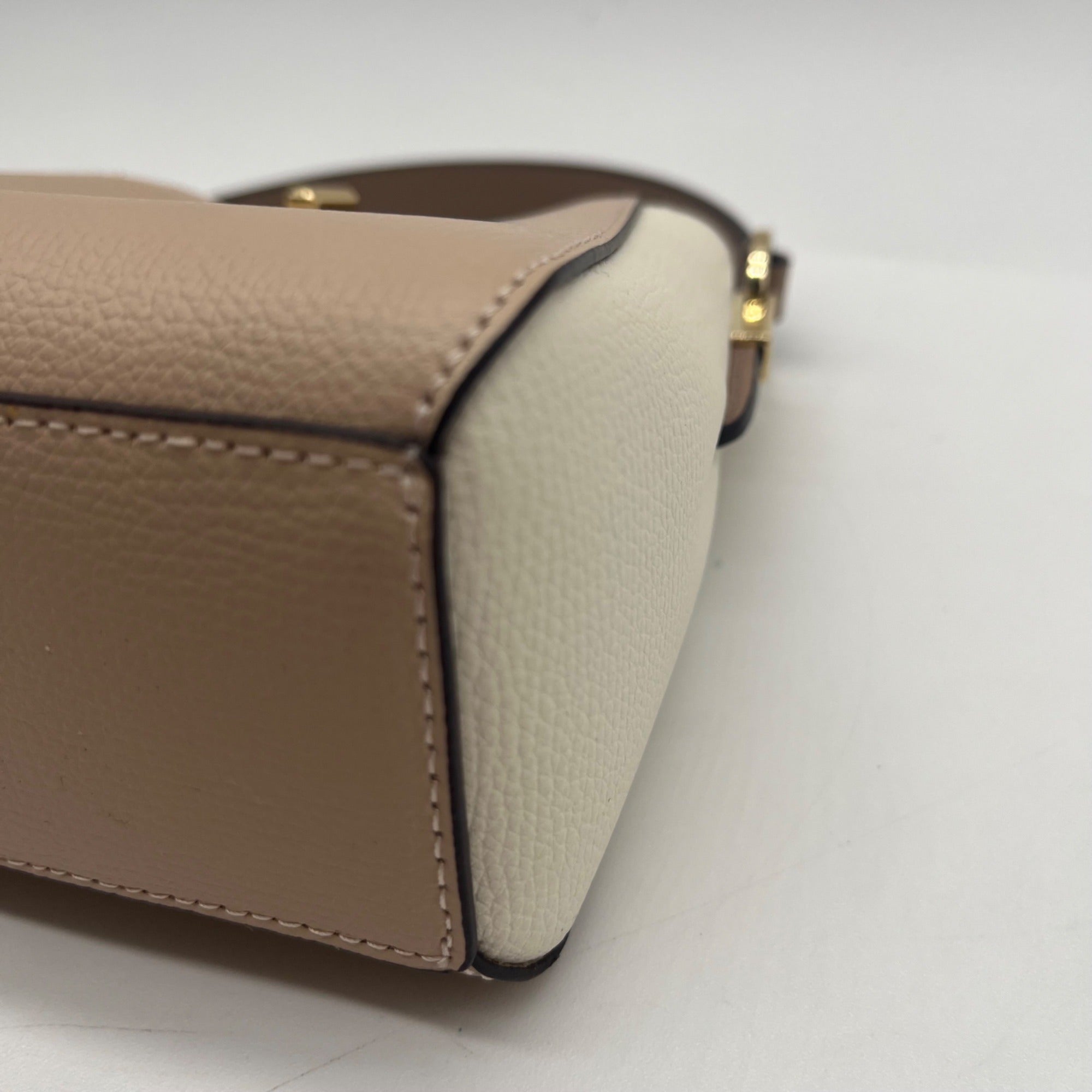 Kate Spade Pink Mini Pheobe Top Handle Leather Crossbody Satchel Bag