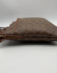 Coach Brown Signature Coated Canvas Messenger Bag F53297