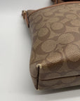 Coach Brown Signature Coated Canvas Messenger Bag F53297