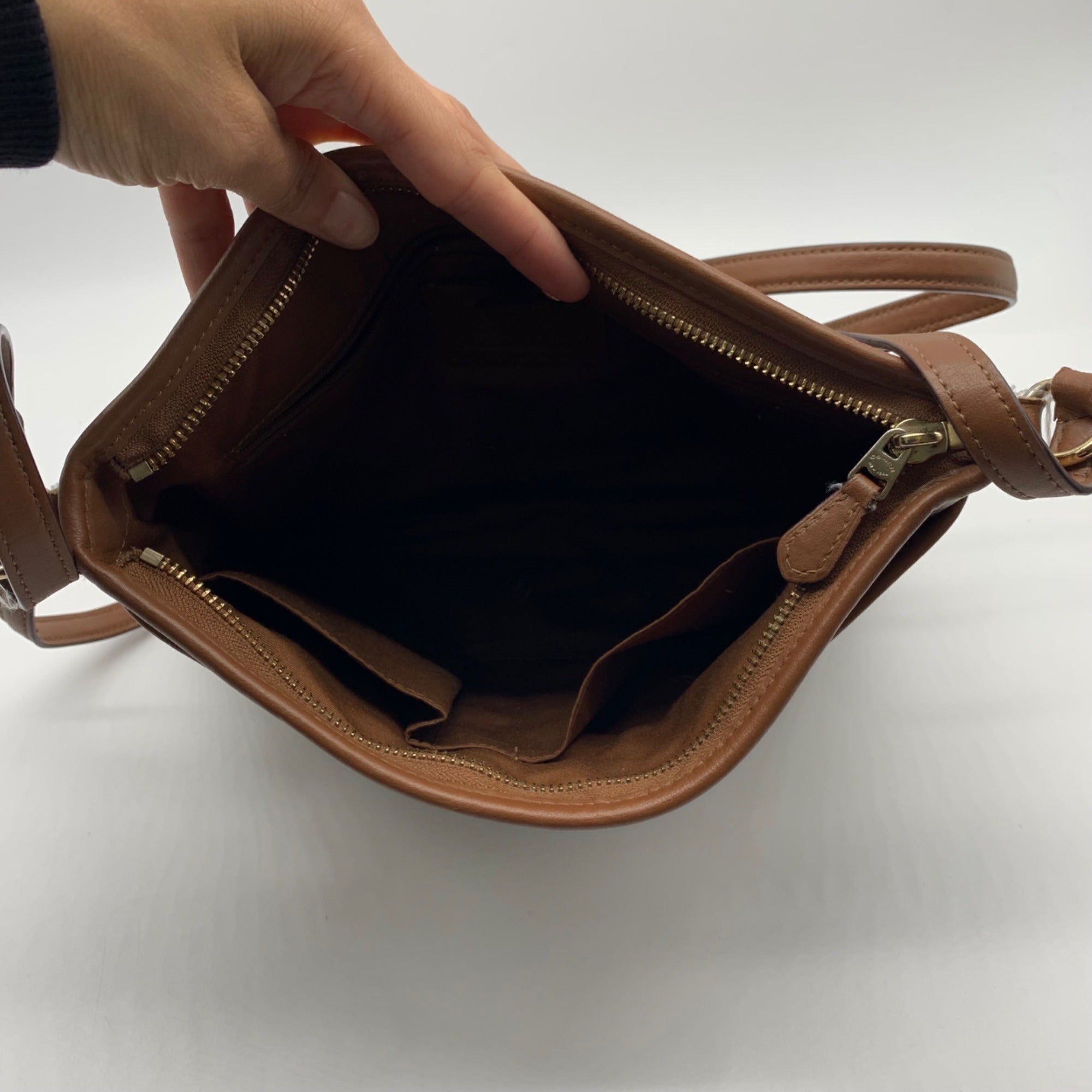 Coach Brown Signature Coated Canvas Messenger Bag F53297