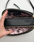 Juicy Couture Black Quilted Juicy Girl Only Camera Crossbody Bag