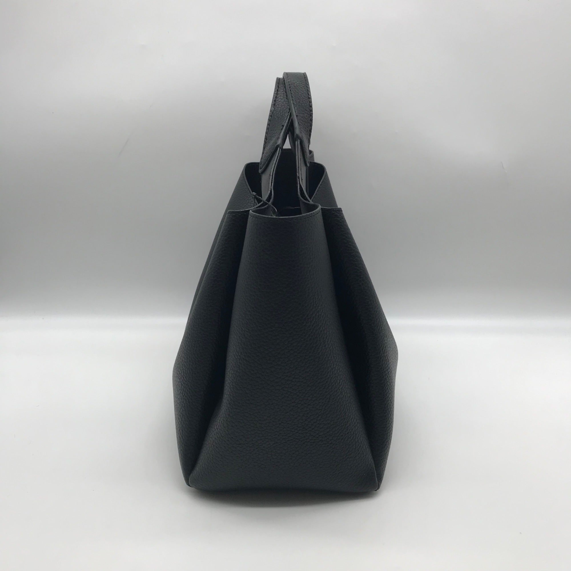 DKNY Black Top Handle Willa Satchel