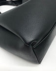 DKNY Black Top Handle Willa Satchel