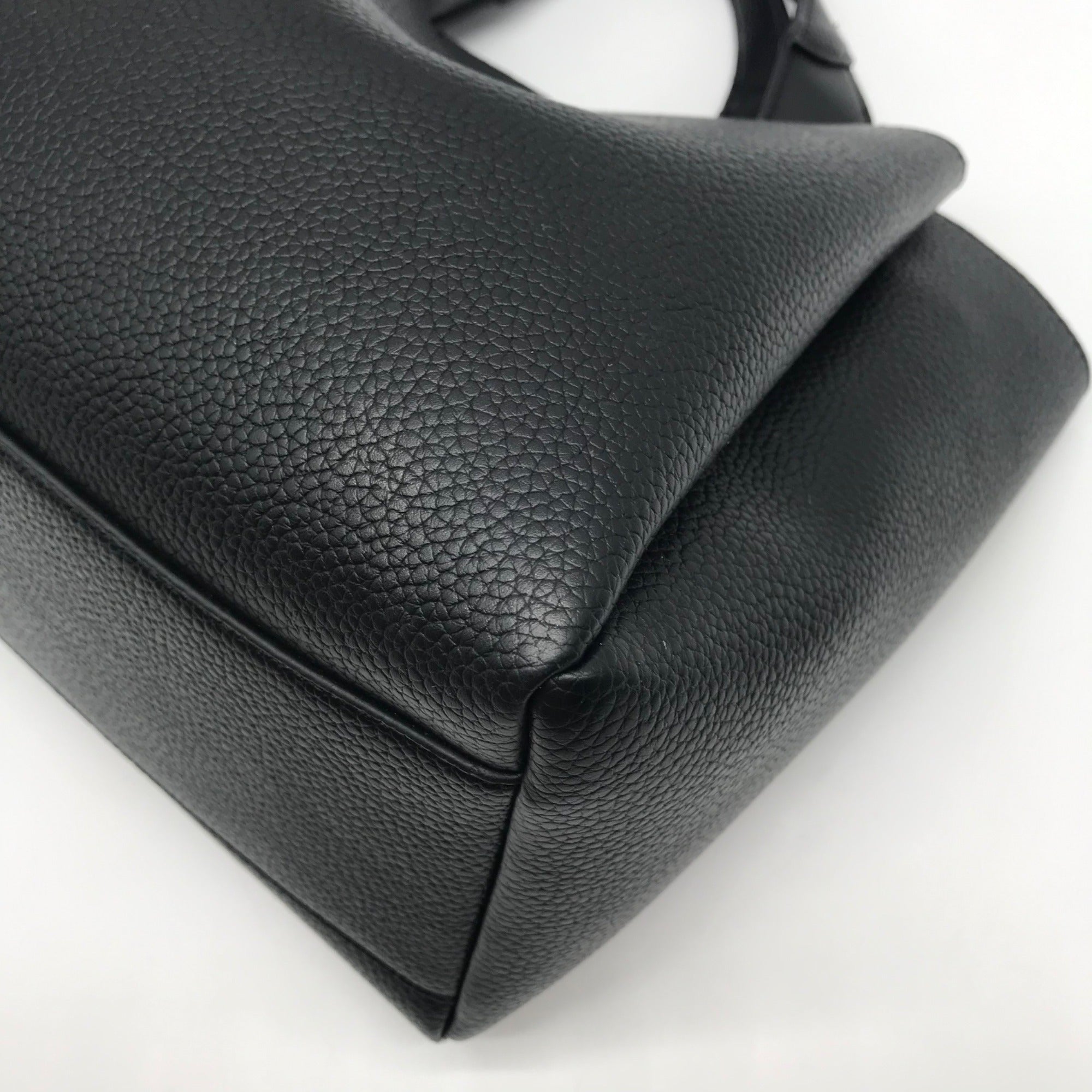 DKNY Black Top Handle Willa Satchel