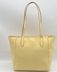 Kate Spade Yellow Saffiano Leather New York Dana Tote Bag