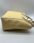 Kate Spade Yellow Saffiano Leather New York Dana Tote Bag