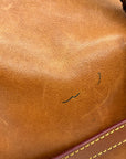 Donney & Bourke Brown Classic Leather Satchel Bag