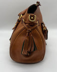 Donney & Bourke Brown Classic Leather Satchel Bag