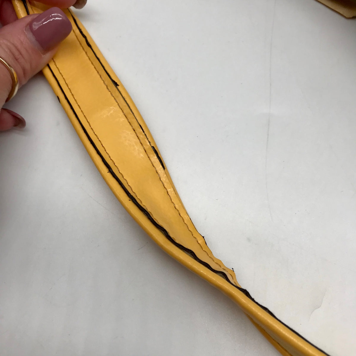 Coach Khaki and Yellow Signature Canvas Convertible Crossbody Bag 19698