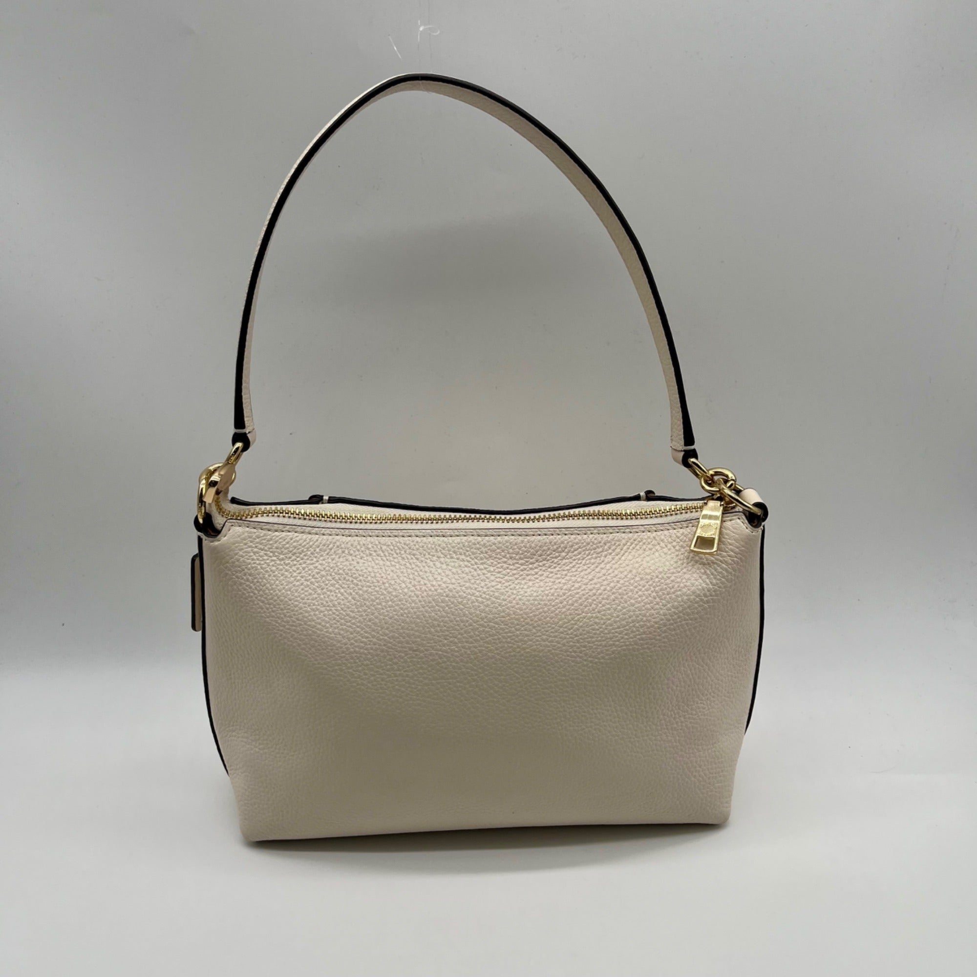 Coach Cream Marlon Refined Pebble Leather Hobo Bag 1597