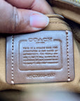 Coach Cream Marlon Refined Pebble Leather Hobo Bag 1597