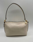 Coach Cream Marlon Refined Pebble Leather Hobo Bag 1597