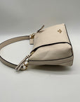 Coach Cream Marlon Refined Pebble Leather Hobo Bag 1597
