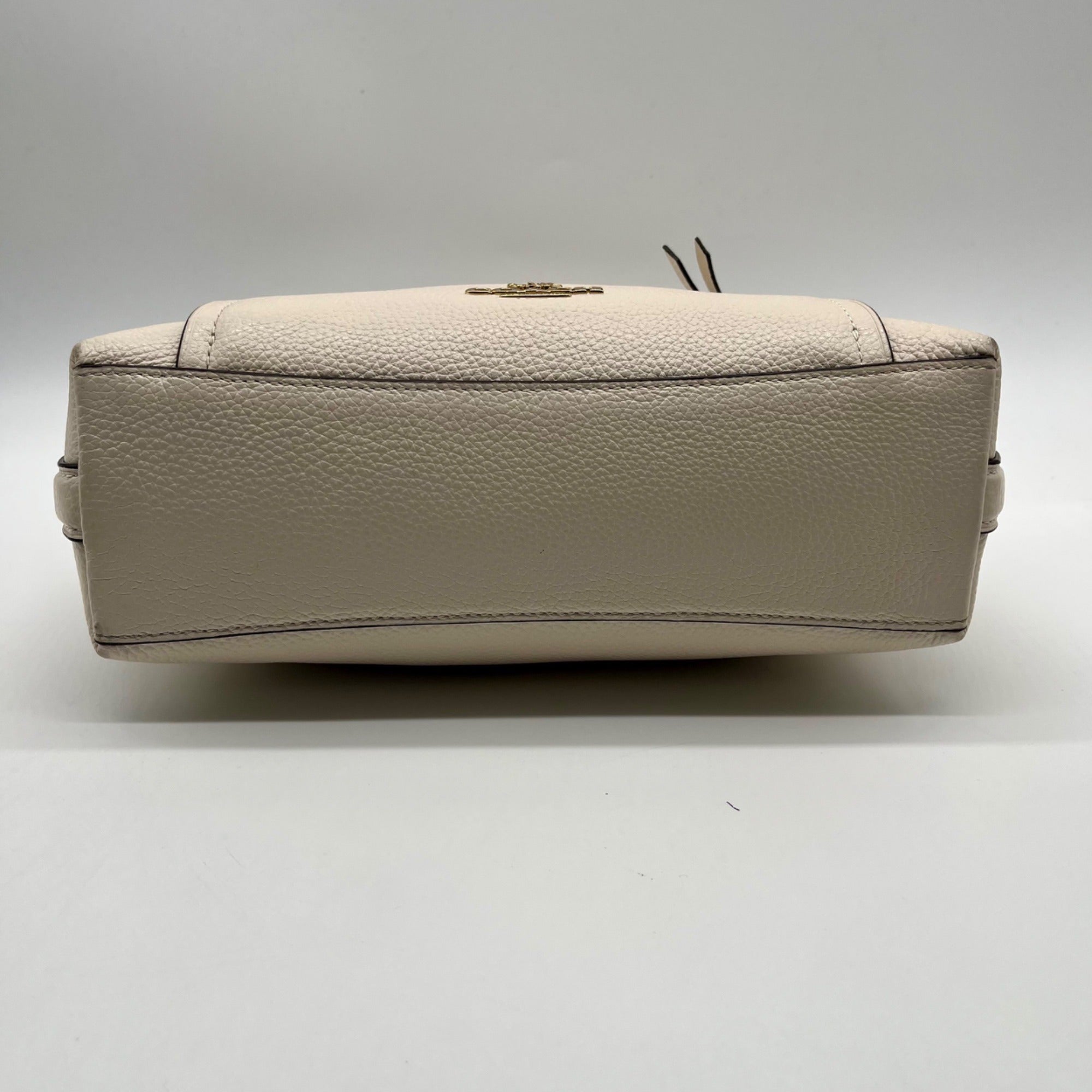 Coach Cream Marlon Refined Pebble Leather Hobo Bag 1597
