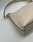 Coach Cream Marlon Refined Pebble Leather Hobo Bag 1597