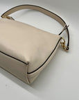 Coach Cream Marlon Refined Pebble Leather Hobo Bag 1597