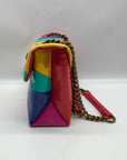 Kurt Geiger Rainbow Wavy Leather Kensington Shoulder Bag