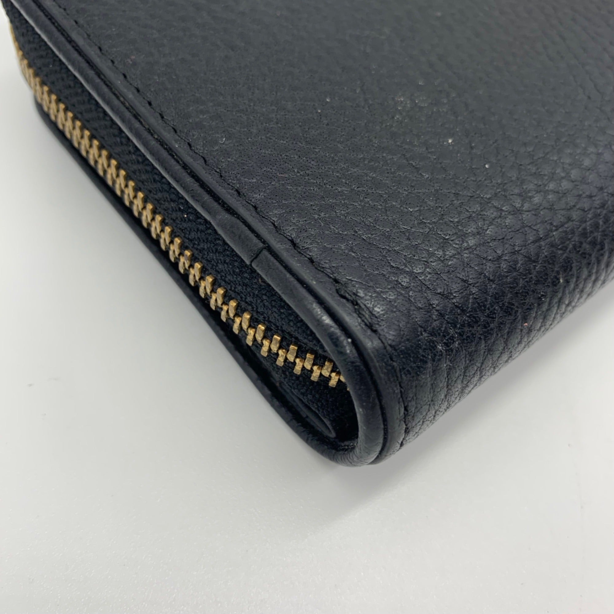 Kate Spade Black Pebbled Leather Continental Wallet