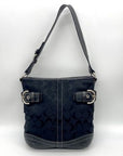 Coach Signature Black Soho Shoulder Bag