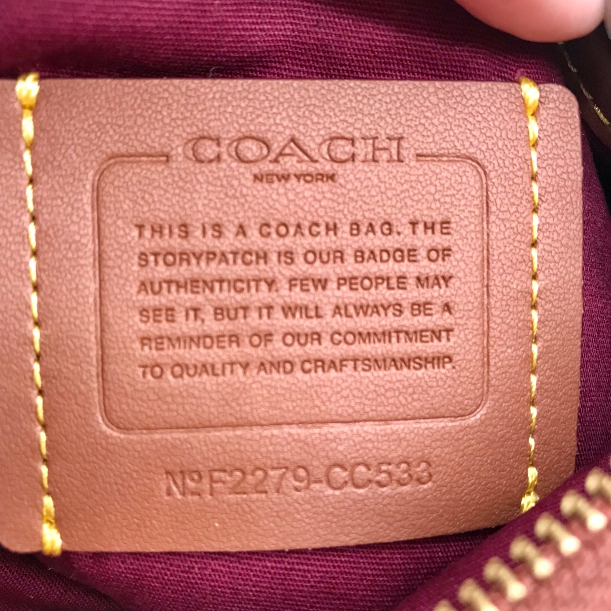 Coach Tan And Rust Kitt Messenger Crossbody Bag