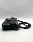 Patricia Nash Black Leather Crossbody Bag