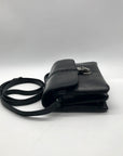 Patricia Nash Black Leather Crossbody Bag