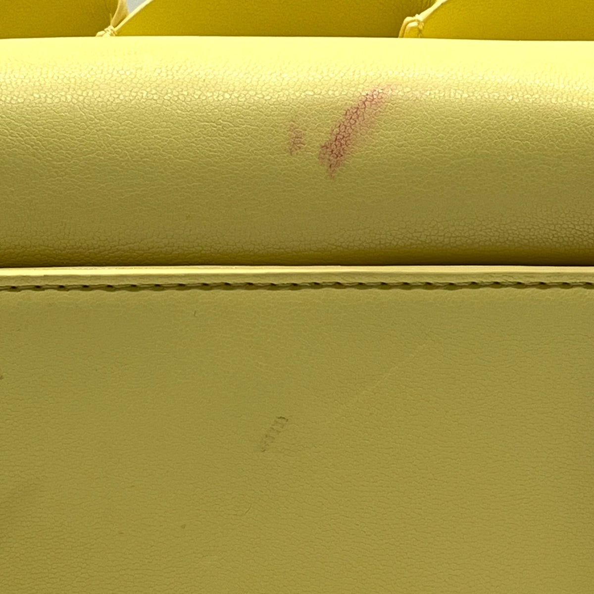 I.N.C. Yellow Soft Faux Leather Ajae Shell Shoulder Bag