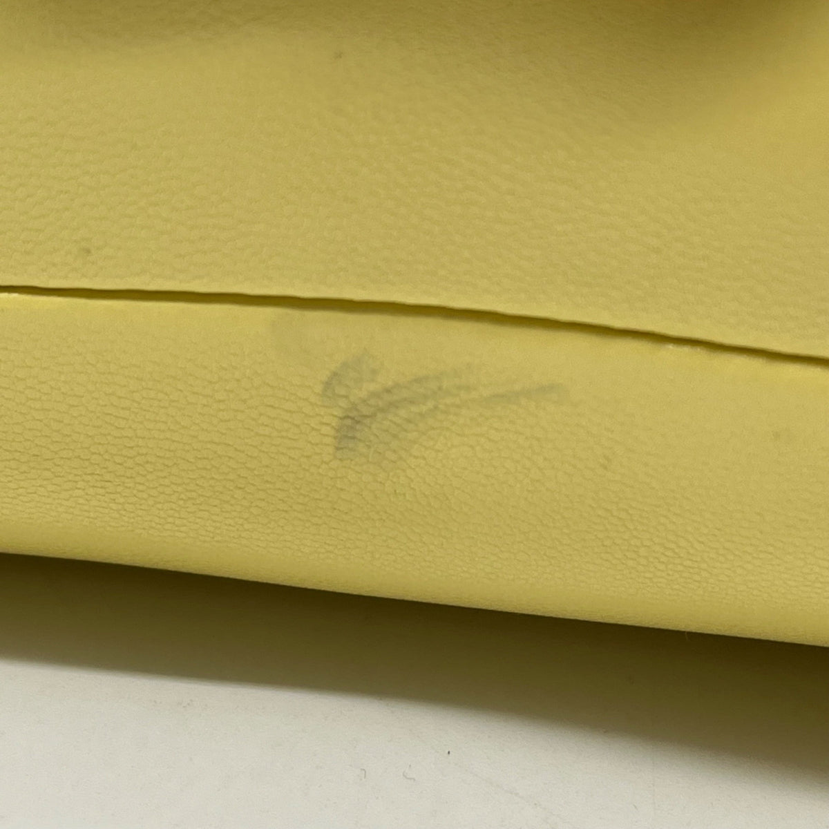 I.N.C. Yellow Soft Faux Leather Ajae Shell Shoulder Bag