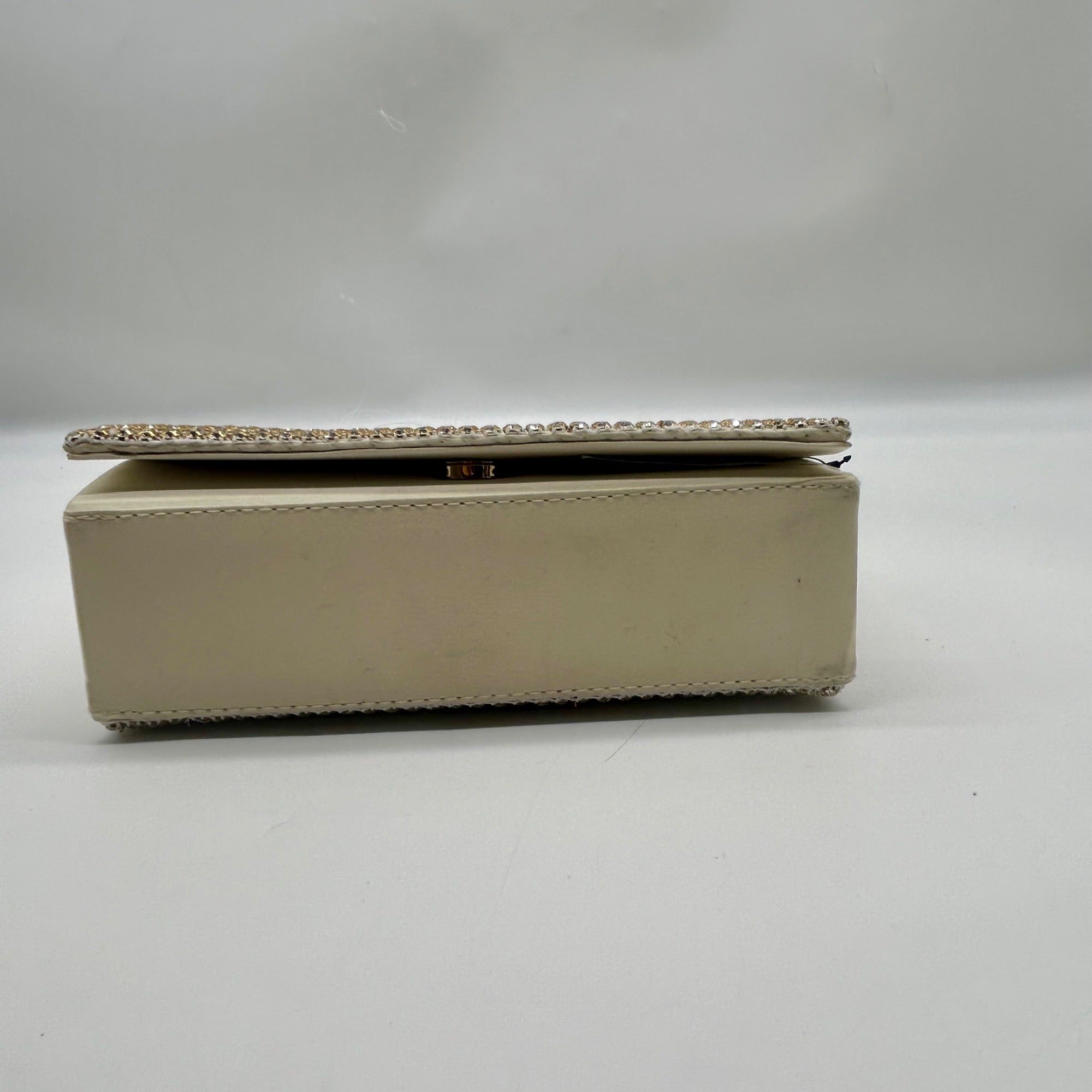 I.N.C Beige Mesh Clutch Bag