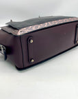 Coach Black Colorblock Dreamer 36 Satchel Bag With Snakeskin Detail 76459