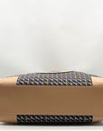 Tory Burch Black Basketweave Nylon & Leather Ella Tote Bag