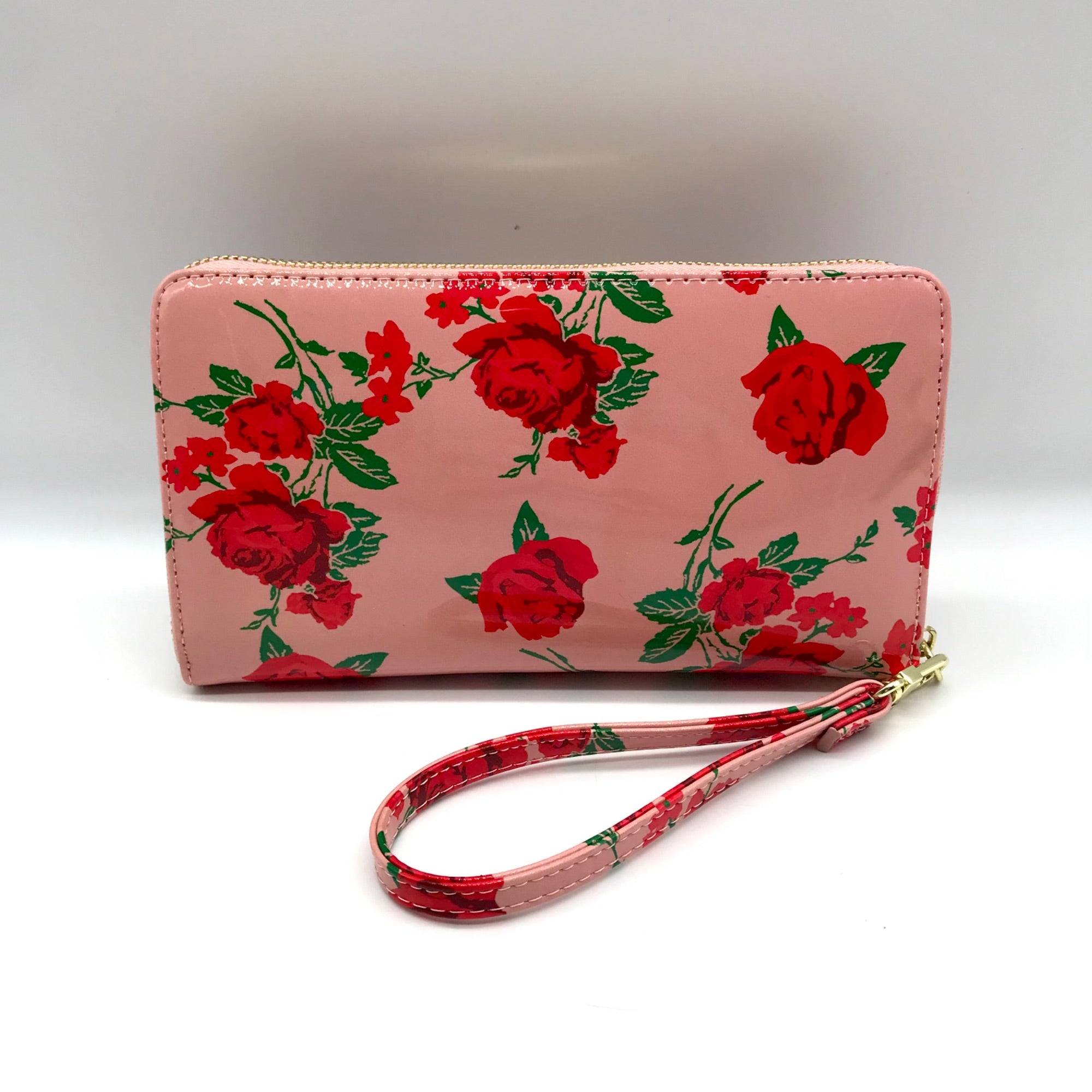 Betsey Johnson Blush Pink Floral Clutch