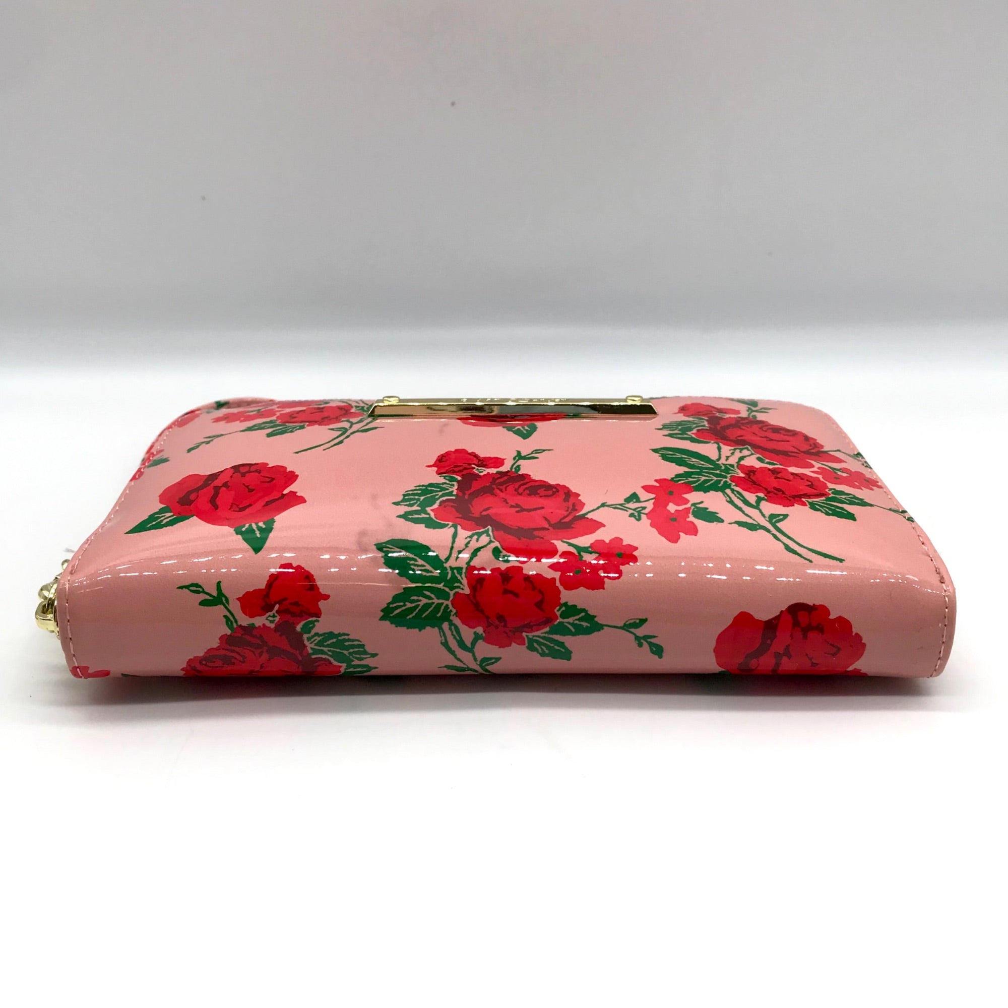Betsey Johnson Blush Pink Floral Clutch