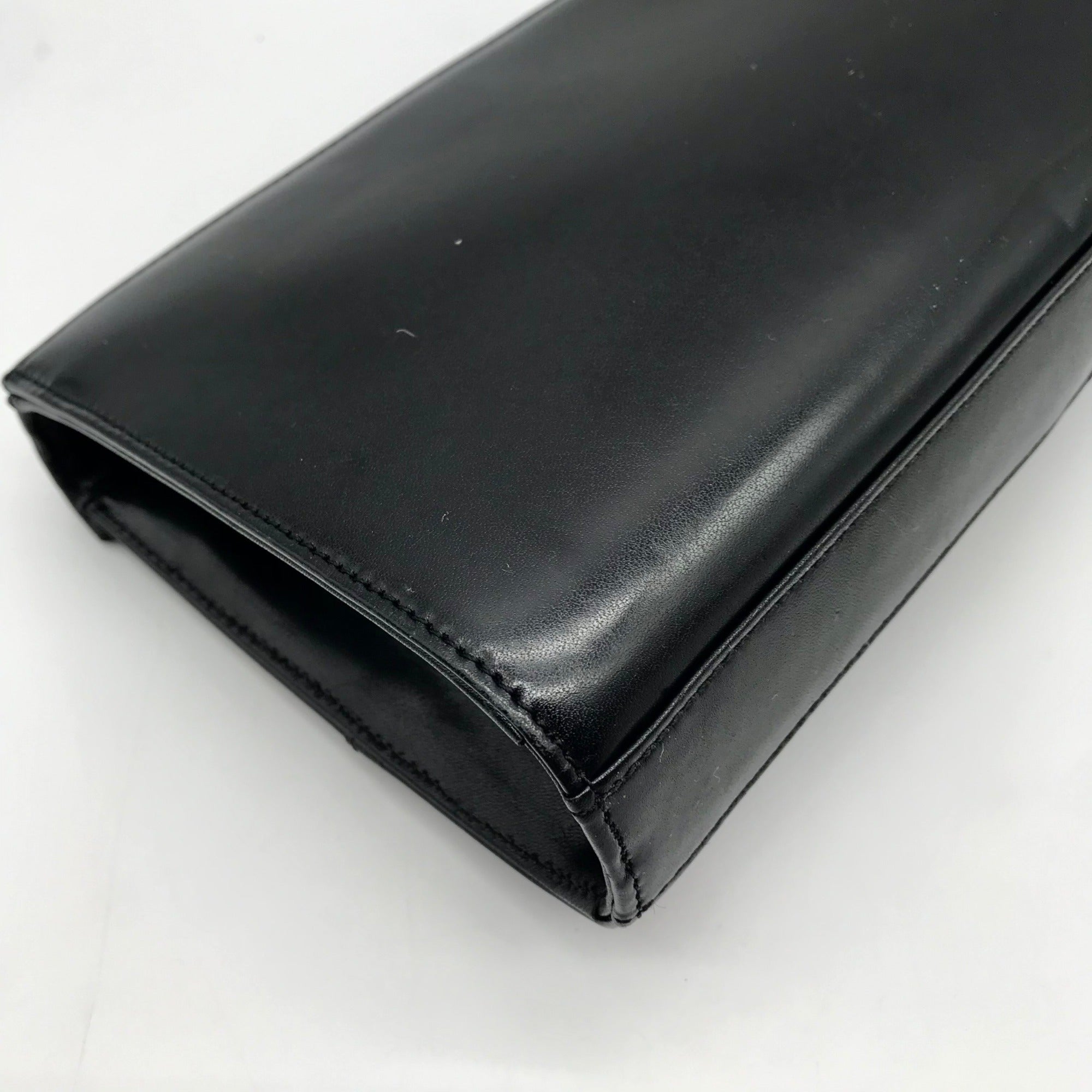 Givenchy Black Leather Vintage 4G Crossbody Bag