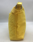 Talbots Neon Yellow Quilted Crossbody