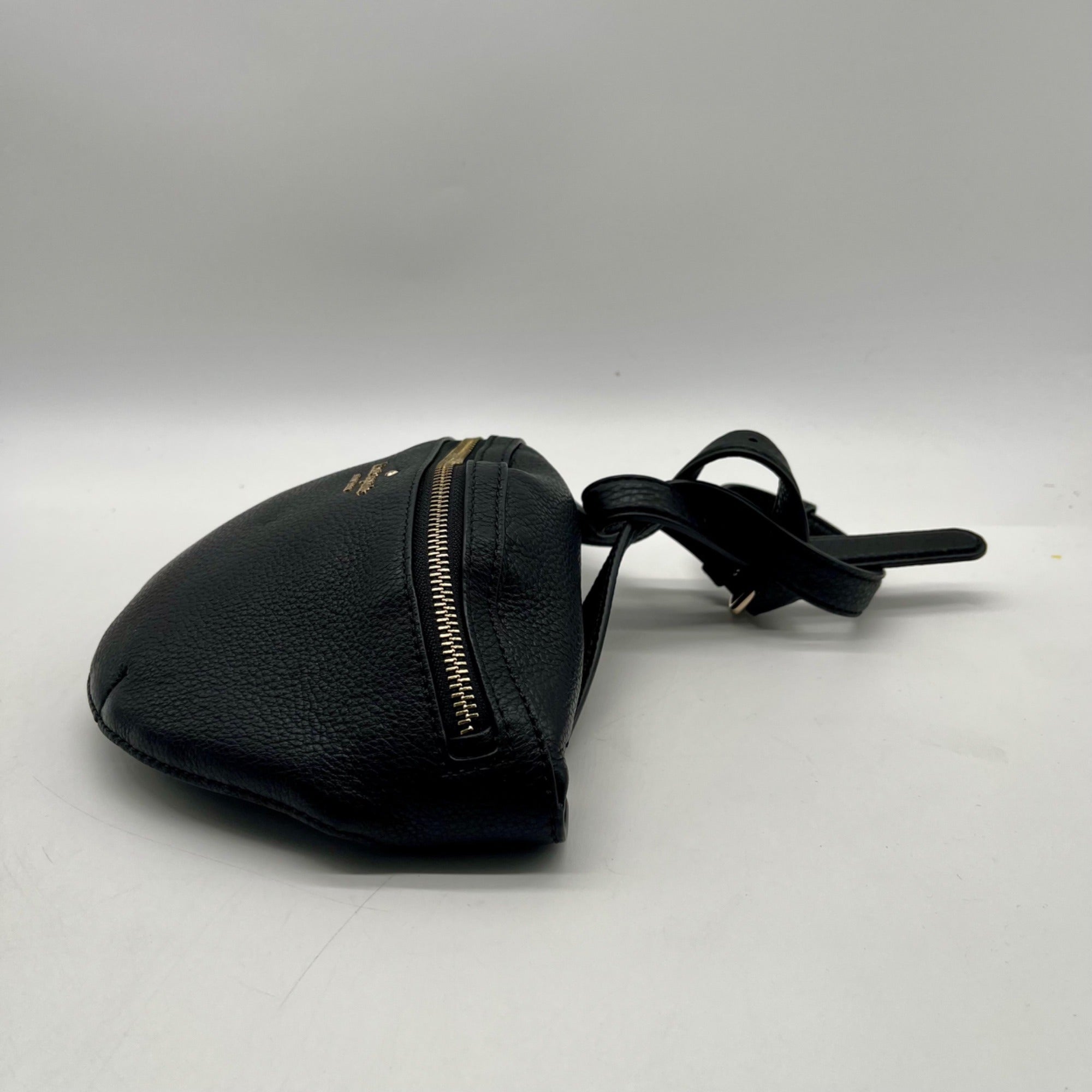 Kate Spade Black Pebbled Leather Chelsea Belt Bag