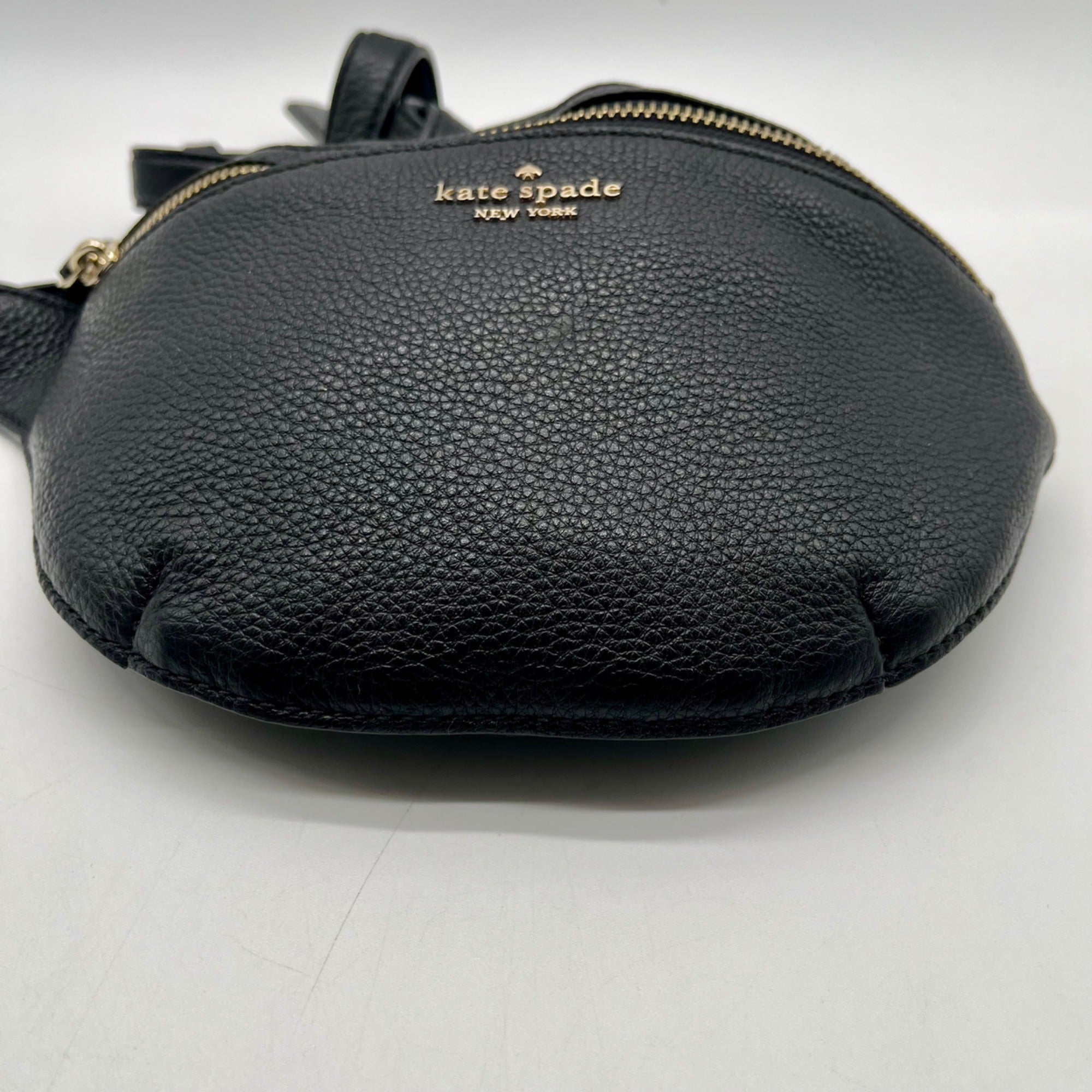 Kate Spade Black Pebbled Leather Chelsea Belt Bag