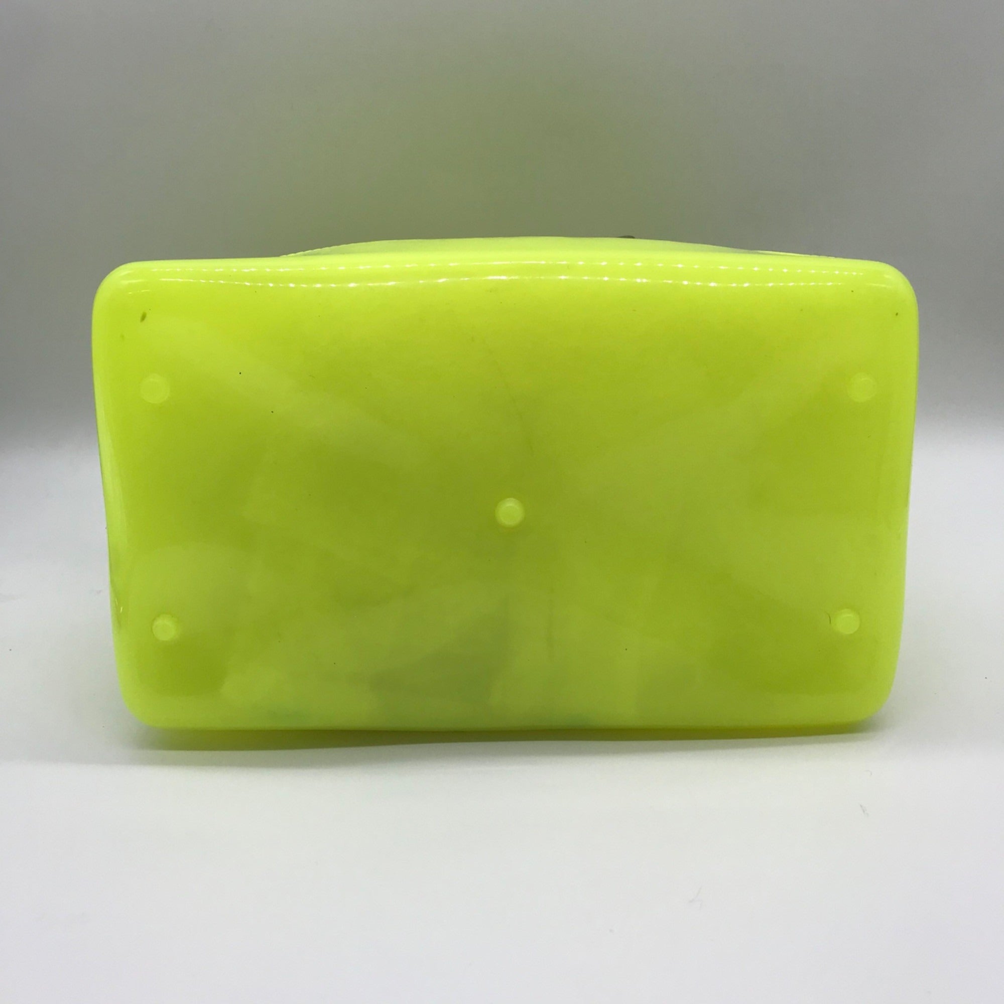 Furla Candy Neon Lime Yellow Tote Bag