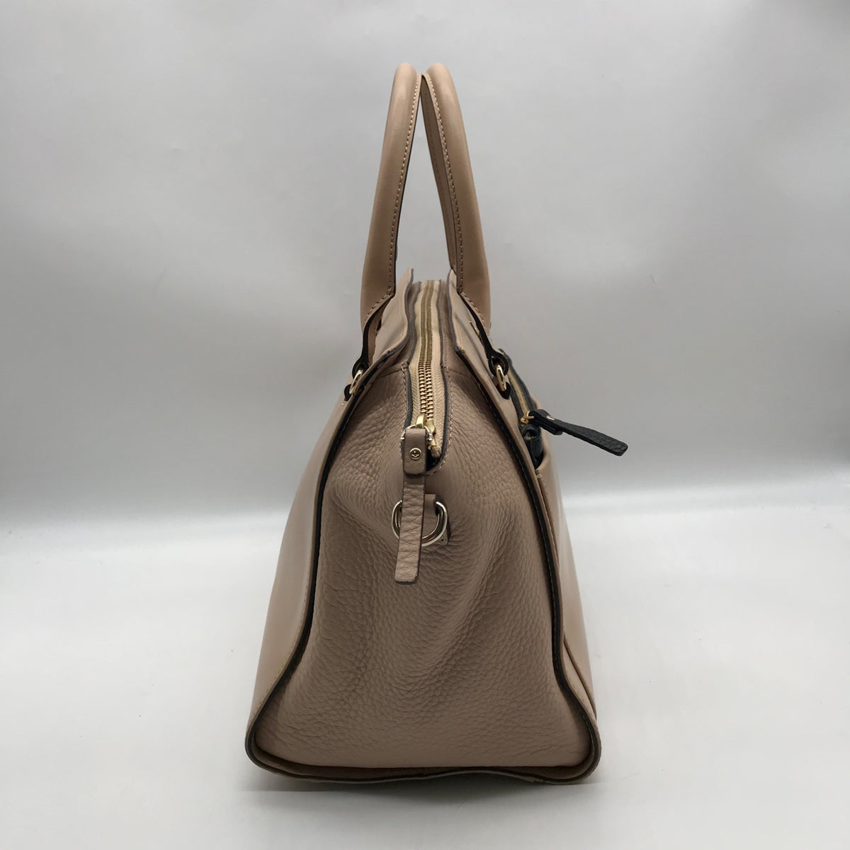 Kate Spade Tan Leather Hadley Street Convertible Satchel
