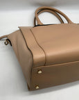 Kate Spade Tan Leather Hadley Street Convertible Satchel