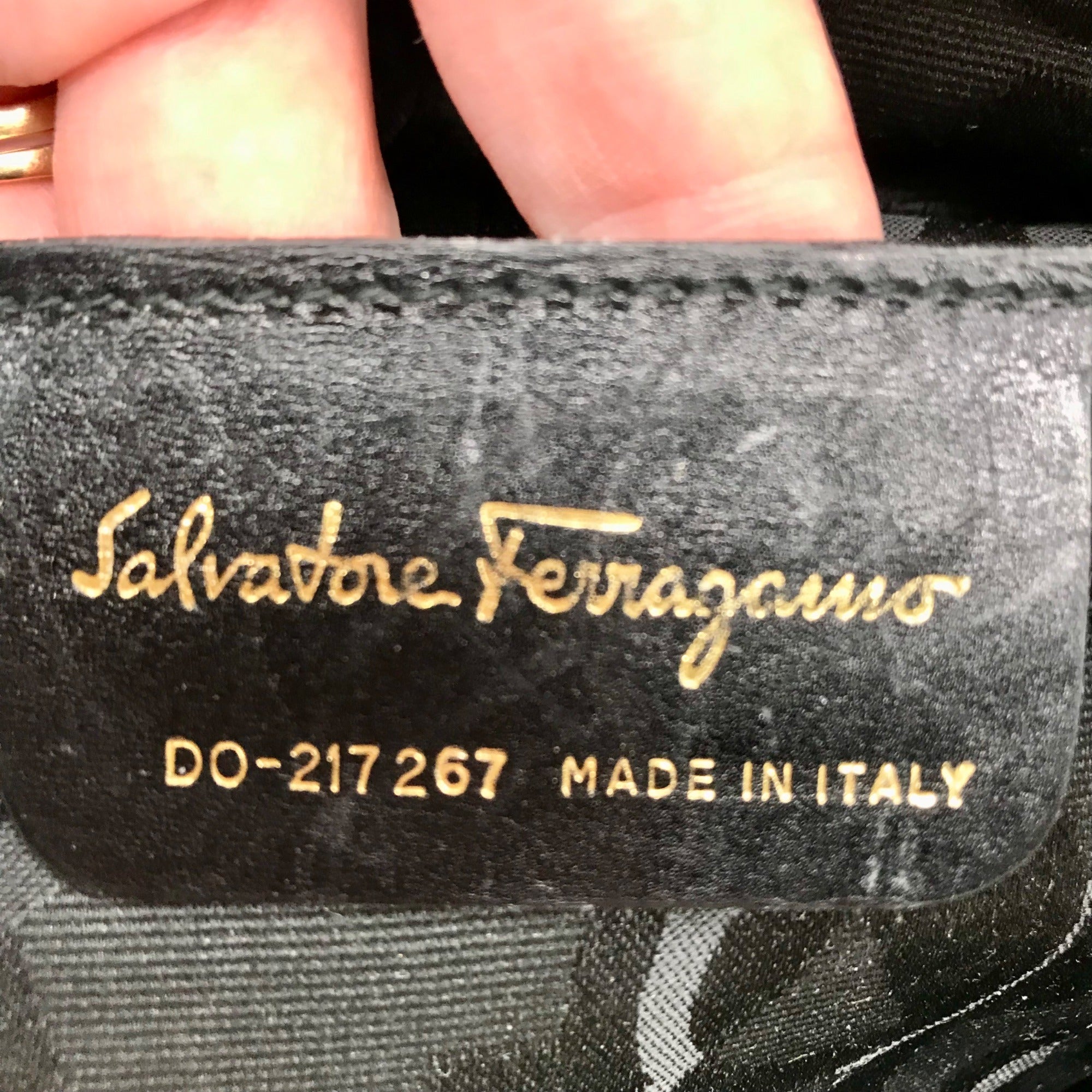 Salvatore Ferragamo Multicolor Woven Leather Gancini Shoulder Bag