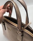 Kate Spade Rose Gold Cameron Street Lottie Leather Satchel Bag